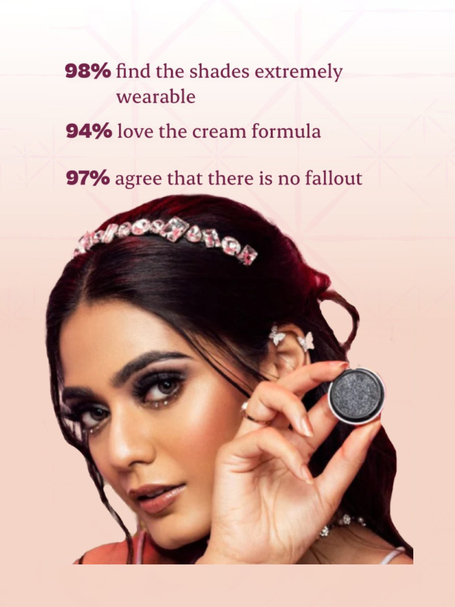 Typsy Beauty Magic Dust Foil Eyeshadow Frozen Fractals 01 - 1.9 gm