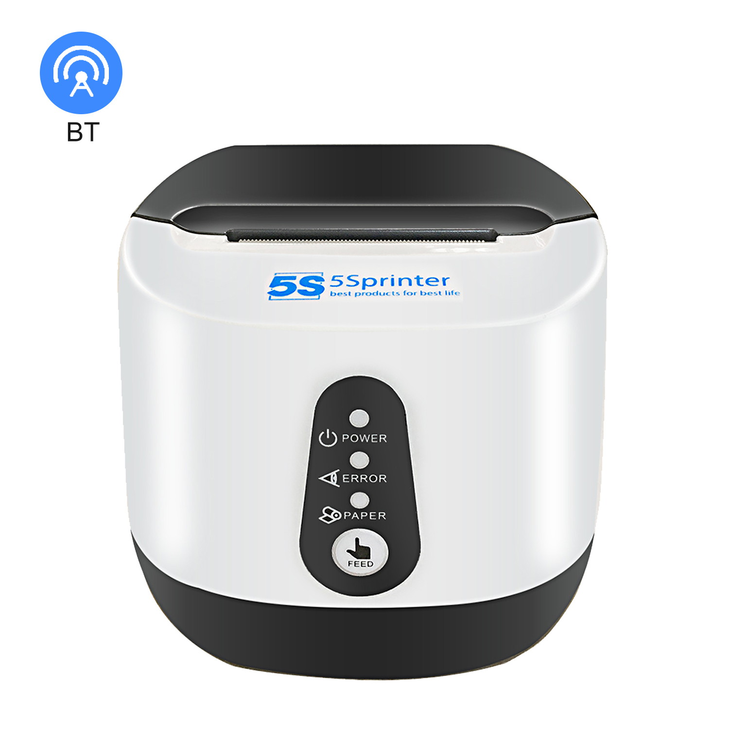 USB Wireless Receipt Printer Direct Thermal Desktop Printer 58mm Mini USB POS Printer Personal Bill Printer