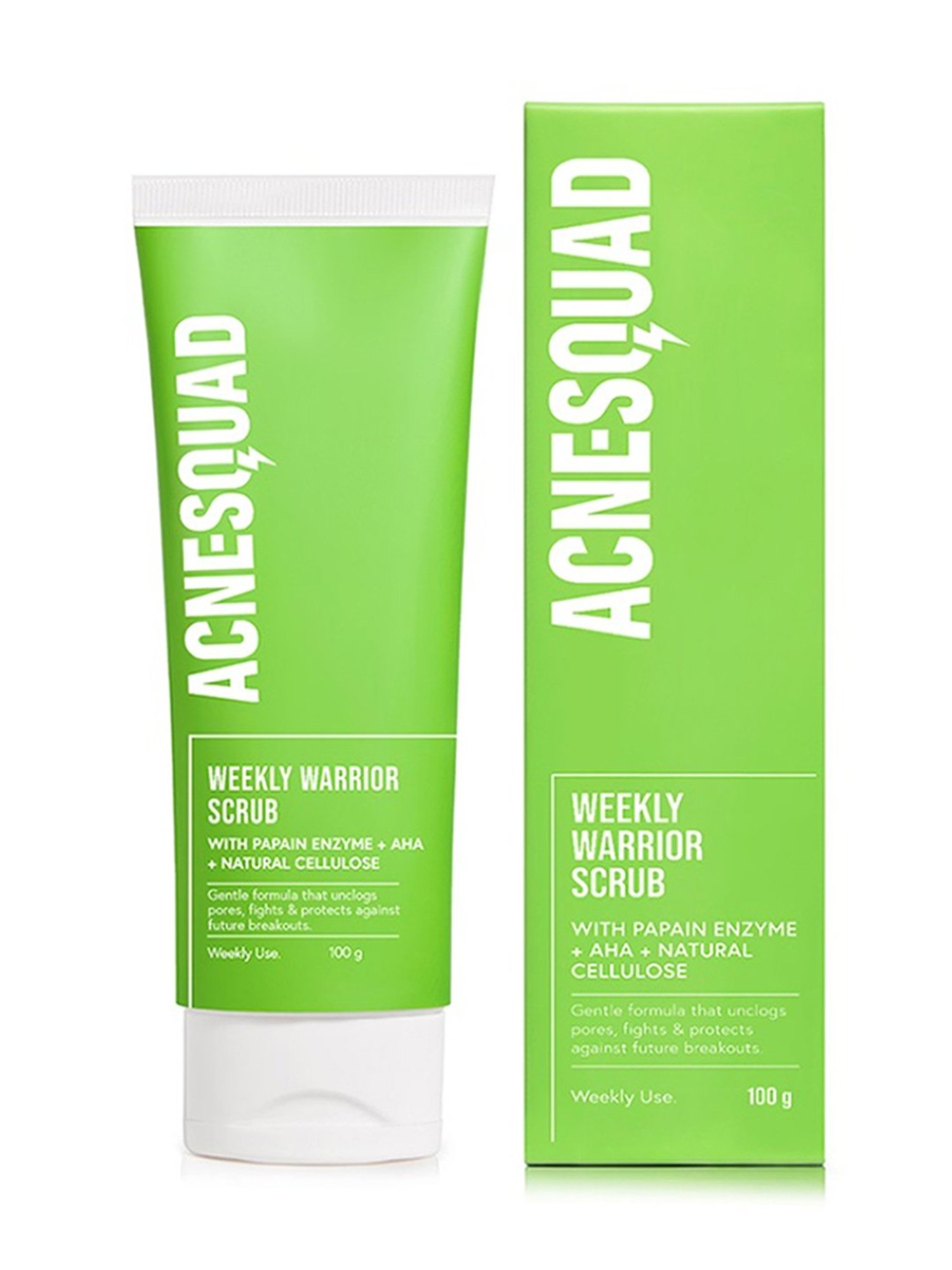 Acne Squad Weekly Warrior Scrub - 100 gm