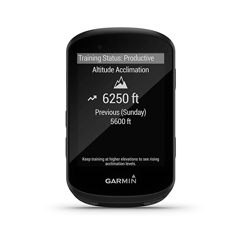 Edge 530 Sensor Bundle with Chest Strap HRM, Bluetooth Speed/Cadence Sensors, Silicone Case & Tempered Glass (x2) | Cycle GPS, Navigation, Mounts | Bike Computer (Black Case + Sensors)