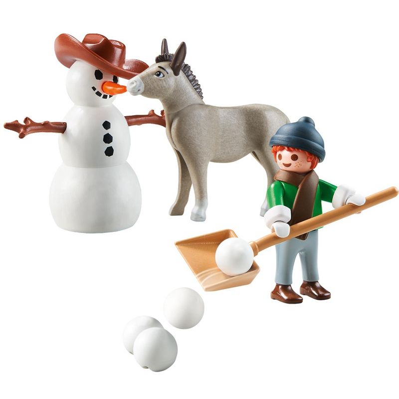 Playmobil Snow Time with Snips & Senor Carrots