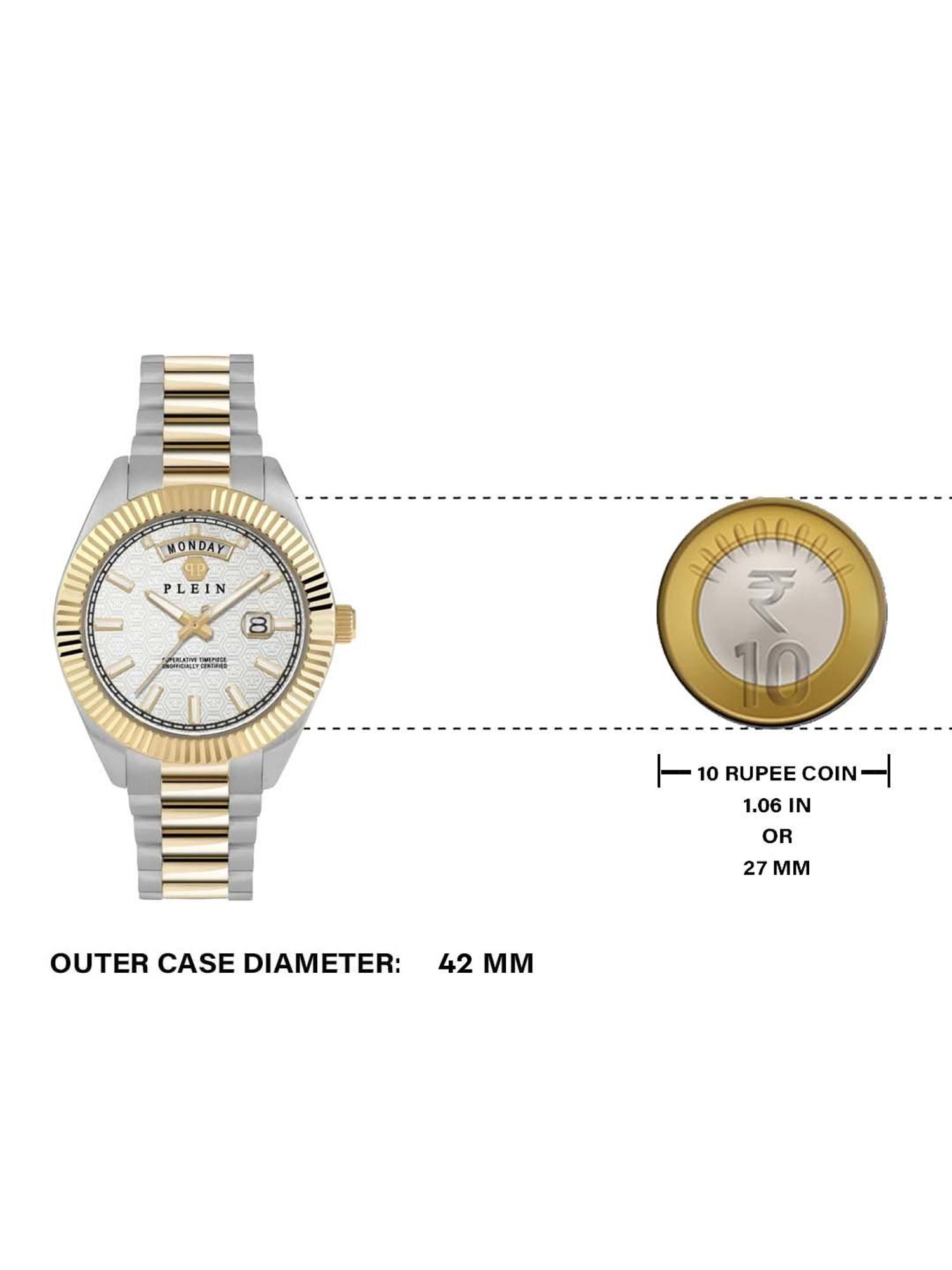 PHILIPP PLEIN PWPNA0324 Analog Watch for Men