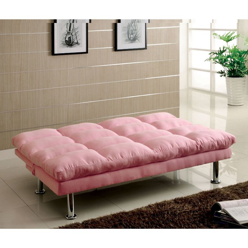 Kelvord Upton Futon Sofa Classic Pink - miBasics