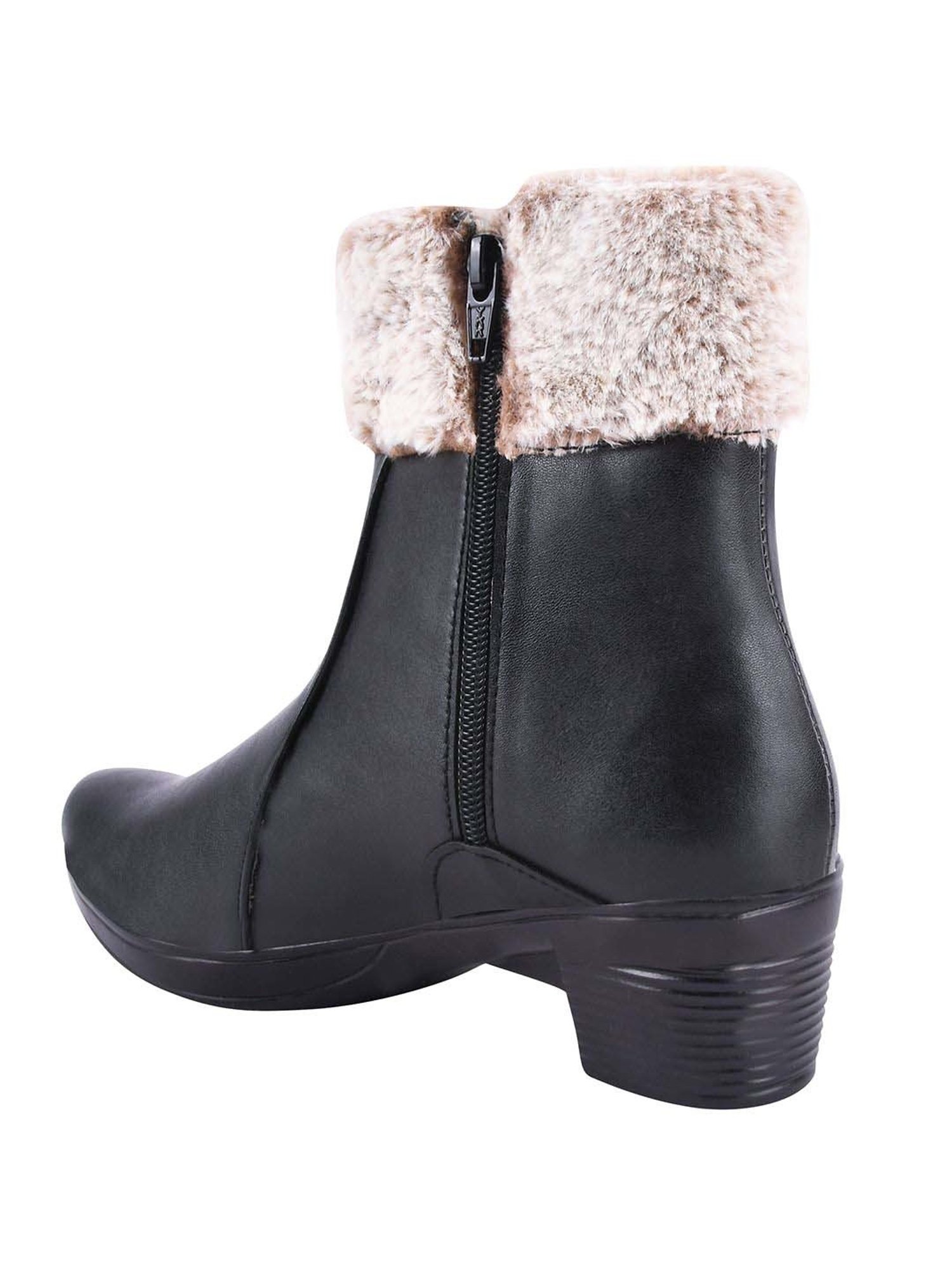 Shoetopia Kids Black Casual Boots