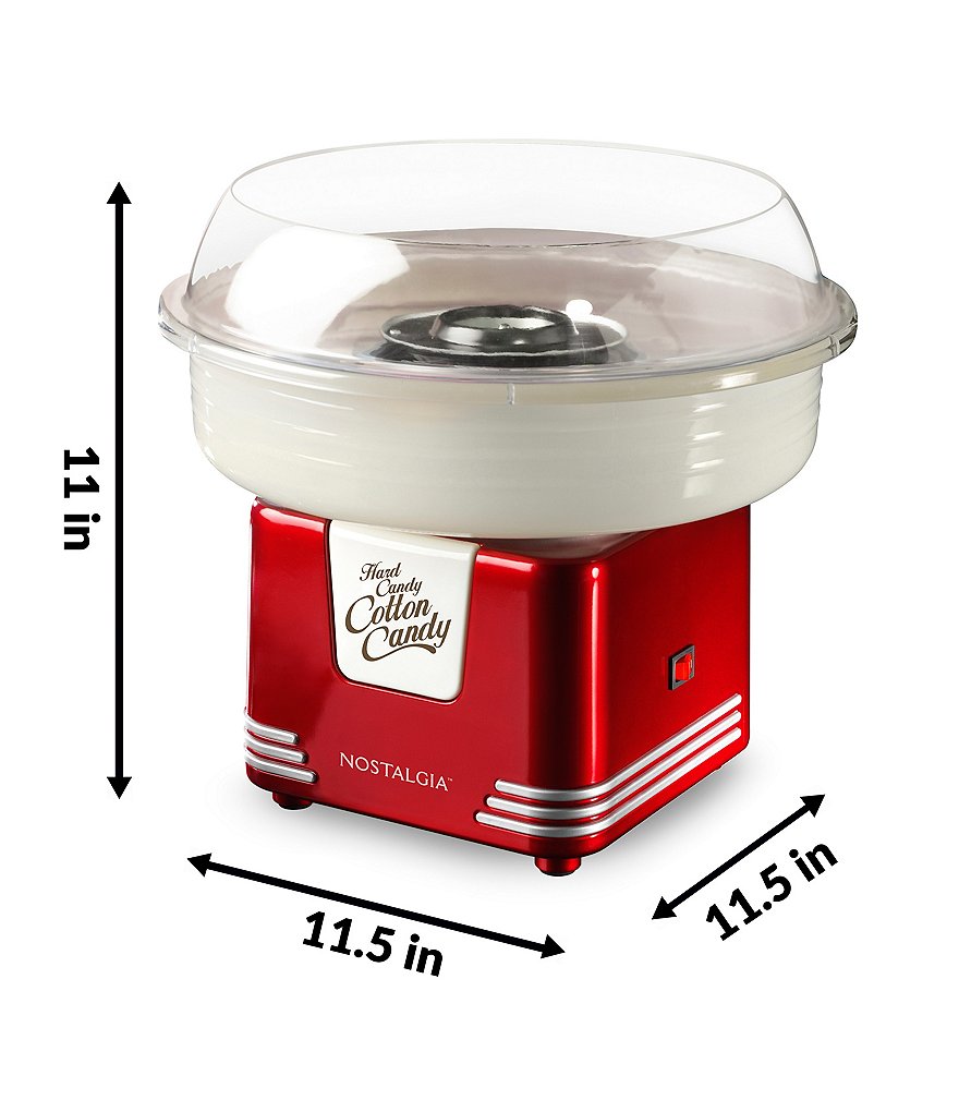 Nostalgia Electrics Retro Hard Candy Cotton Candy Maker
