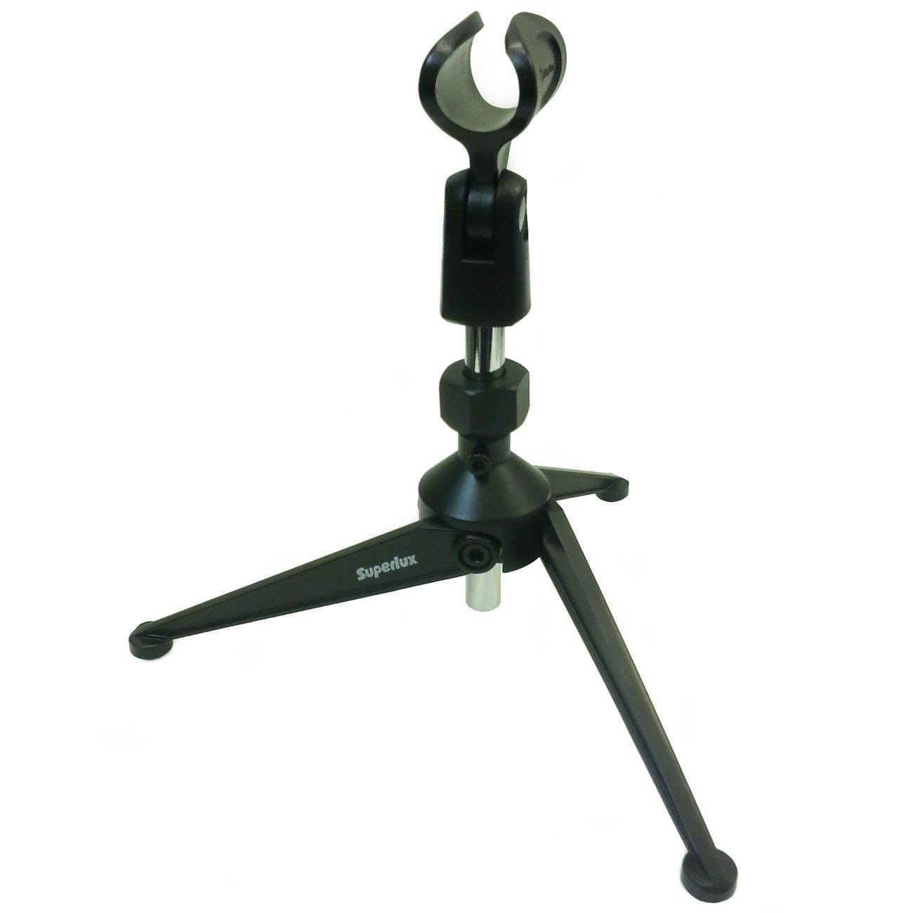 Superlux HM-6 with Mic Clip Tripod Mic Stand