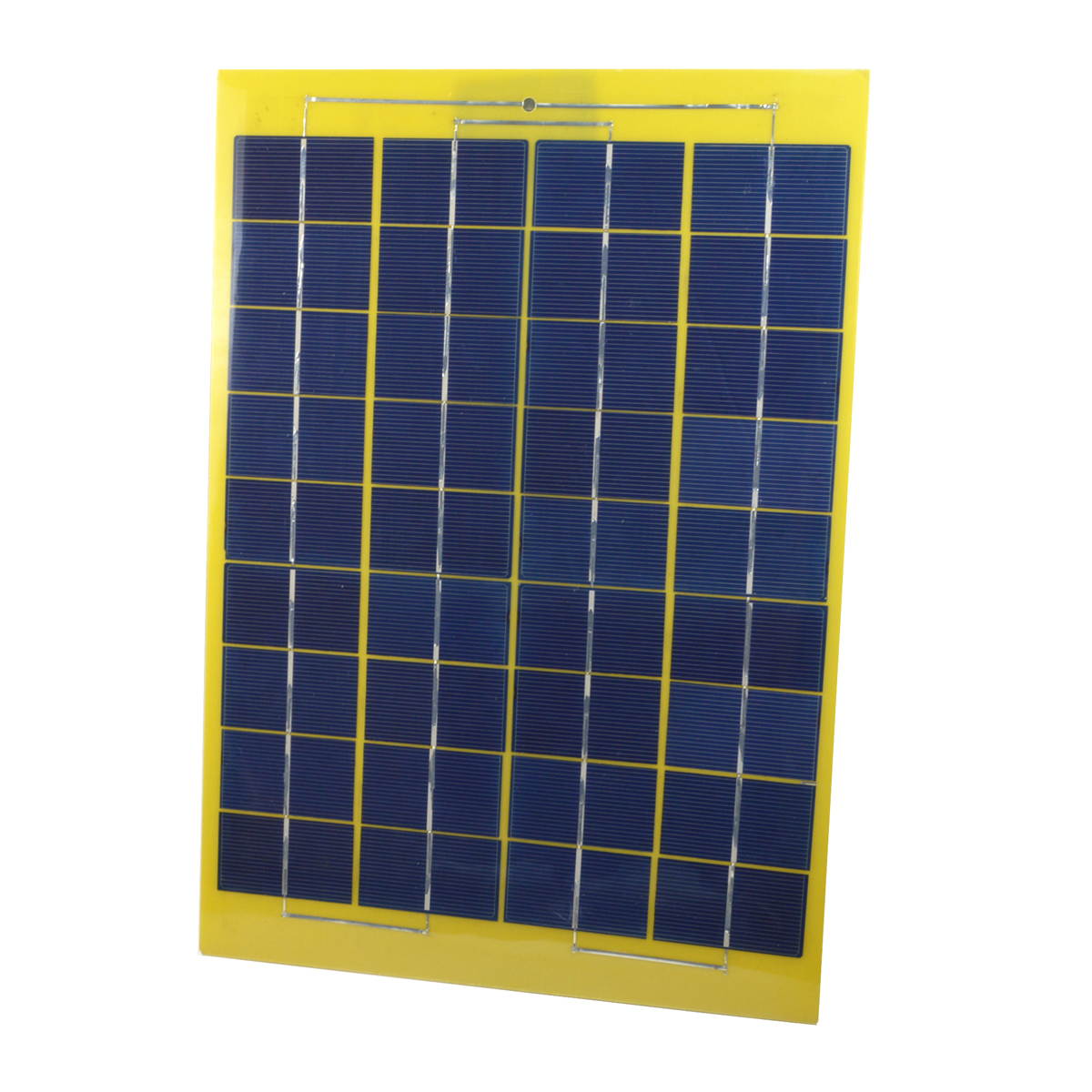 10W 18V 550mAh Solar Panel Charger For 12V Battery with DC Output Crocodile Clip