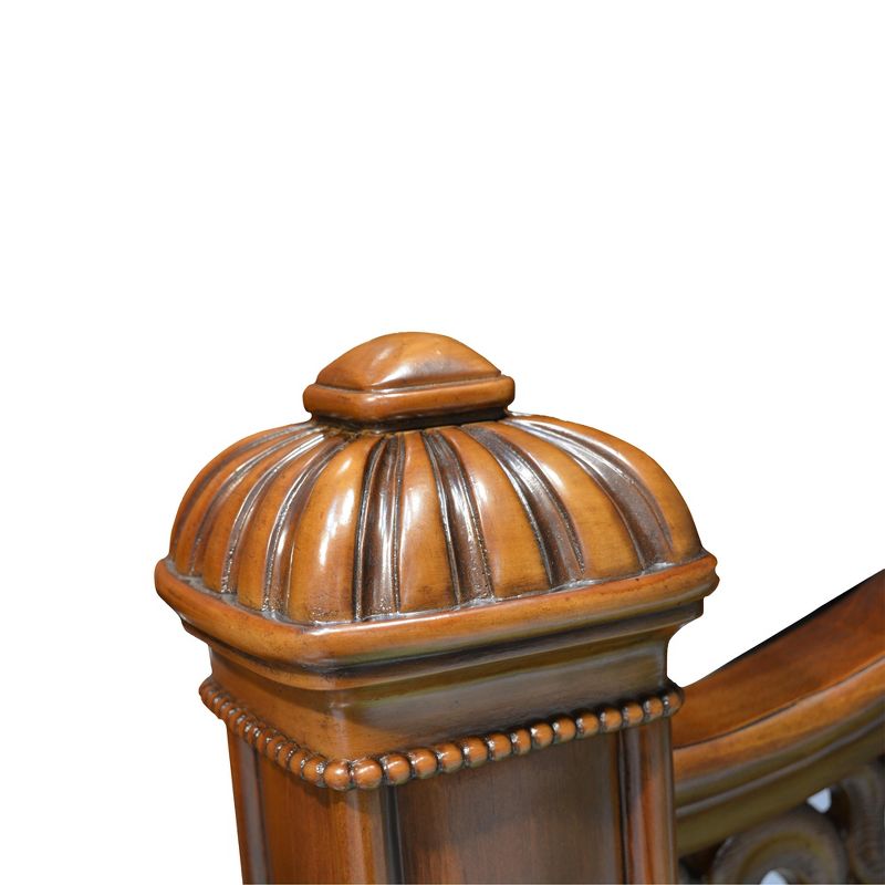 3pc Queen Barrow Poster Bedroom Set Oak - Picket House Furnishings