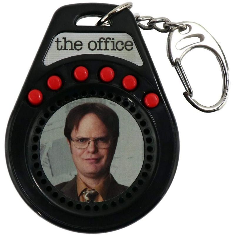 Super Impulse World's Coolest The Office Dwight Talking Keychain | 6 Quotes