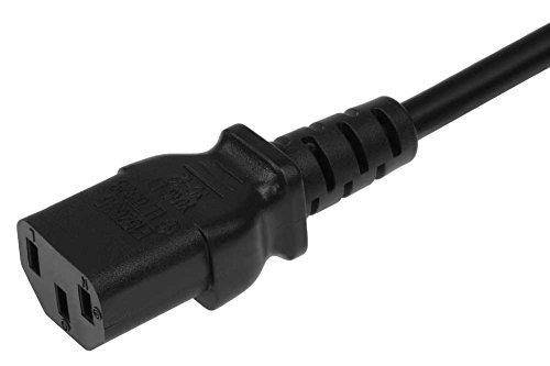 SF Cable, 10ft NEMA 5-15P to C13, 18/3 SVT (10A 125V)