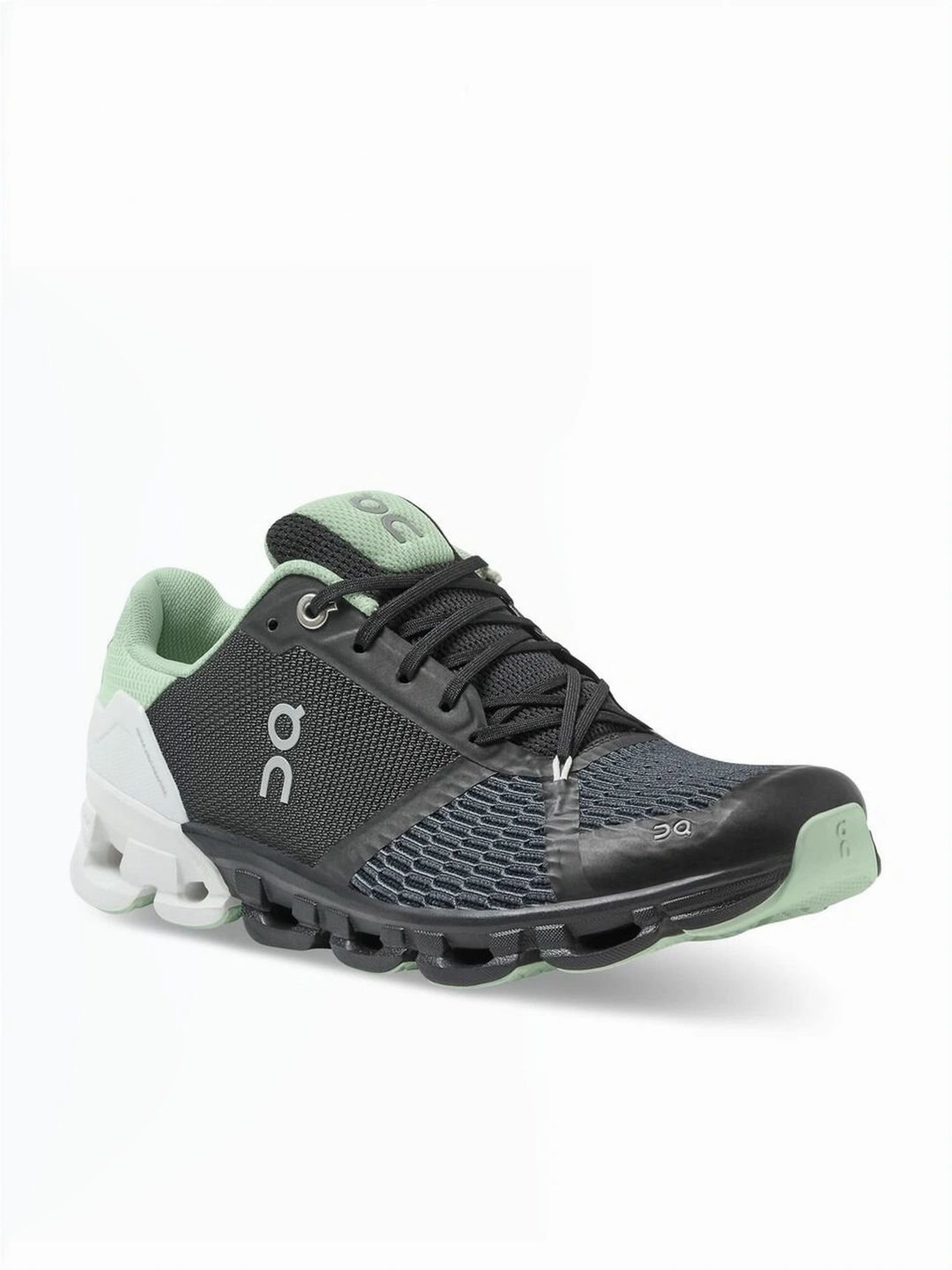 On Women's Cloudflyer 3 Black & White Running Shoes
