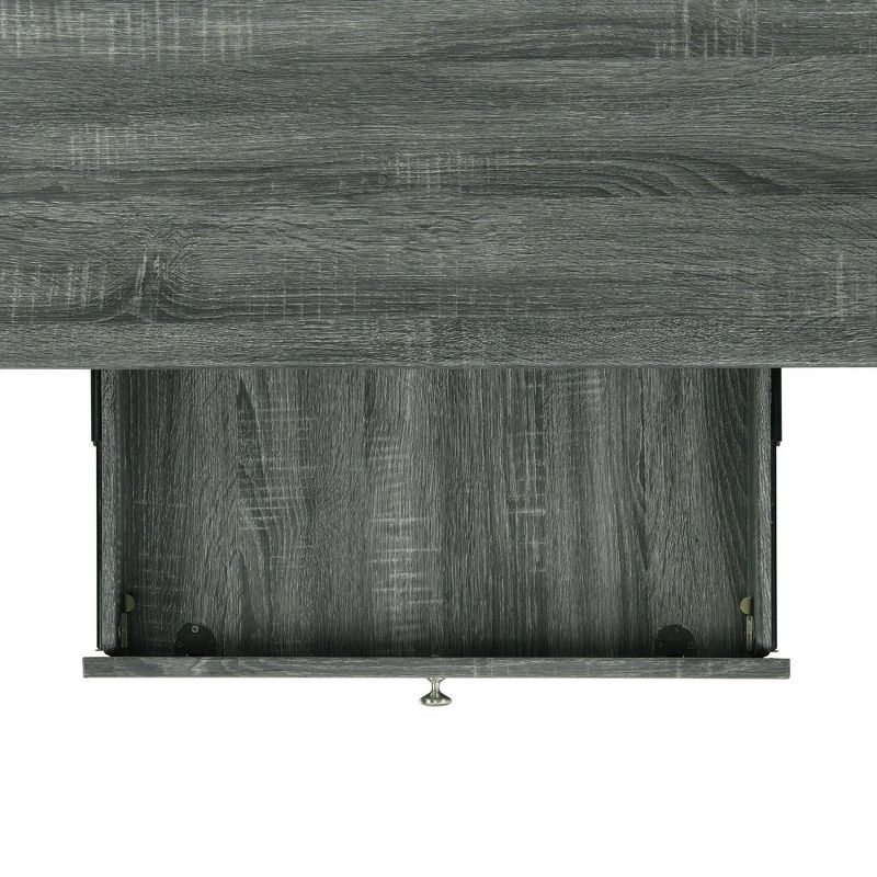 Draven Desk & Chair with USB Dark - Picket House Furnishings