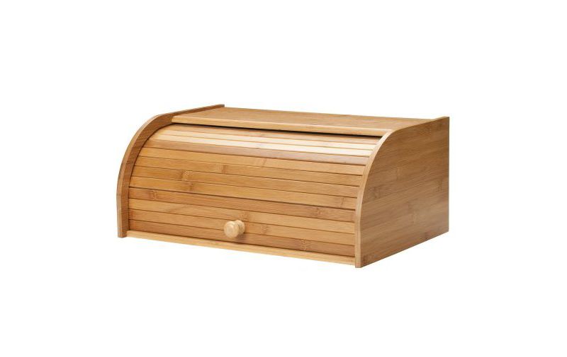 Lipper International Bamboo Rolltop Breadbox