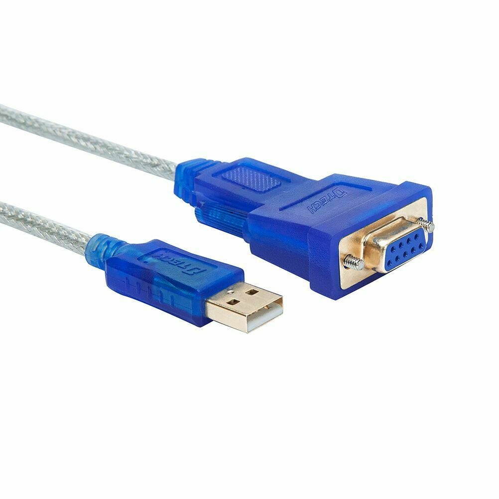10ft FTDI USB to Serial Female RS232 DB9 Port Adapter Cable Windows 10 8 7