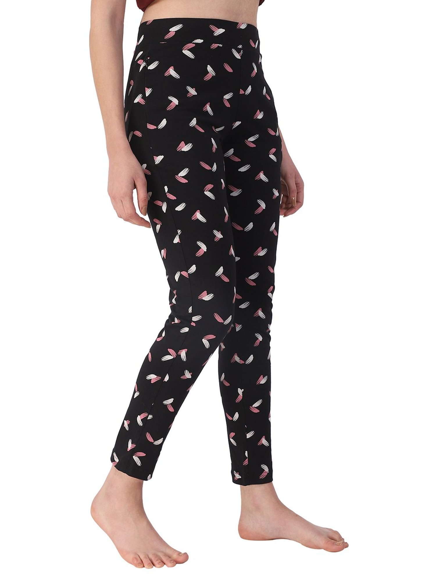 Proteens Black Printed Pyjamas