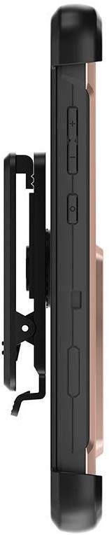 Moshi Vitros Clear Case for iPhone 11 - For Apple iPhone 11 Smartphone - Clear, Raven Black - High Gloss