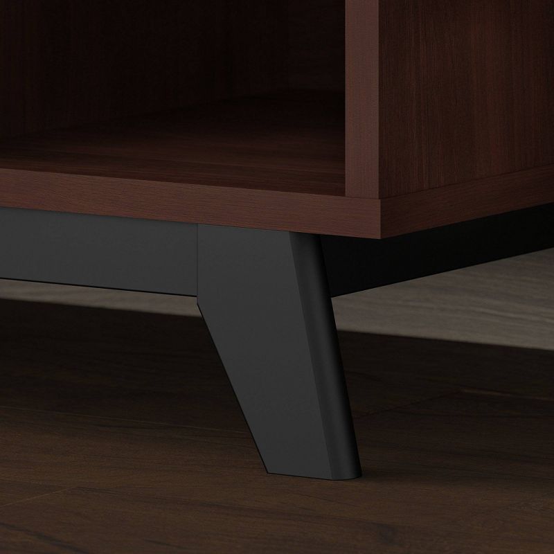 65" Centura 8 Shelf Bookcase Century Walnut - Kathy Ireland Home