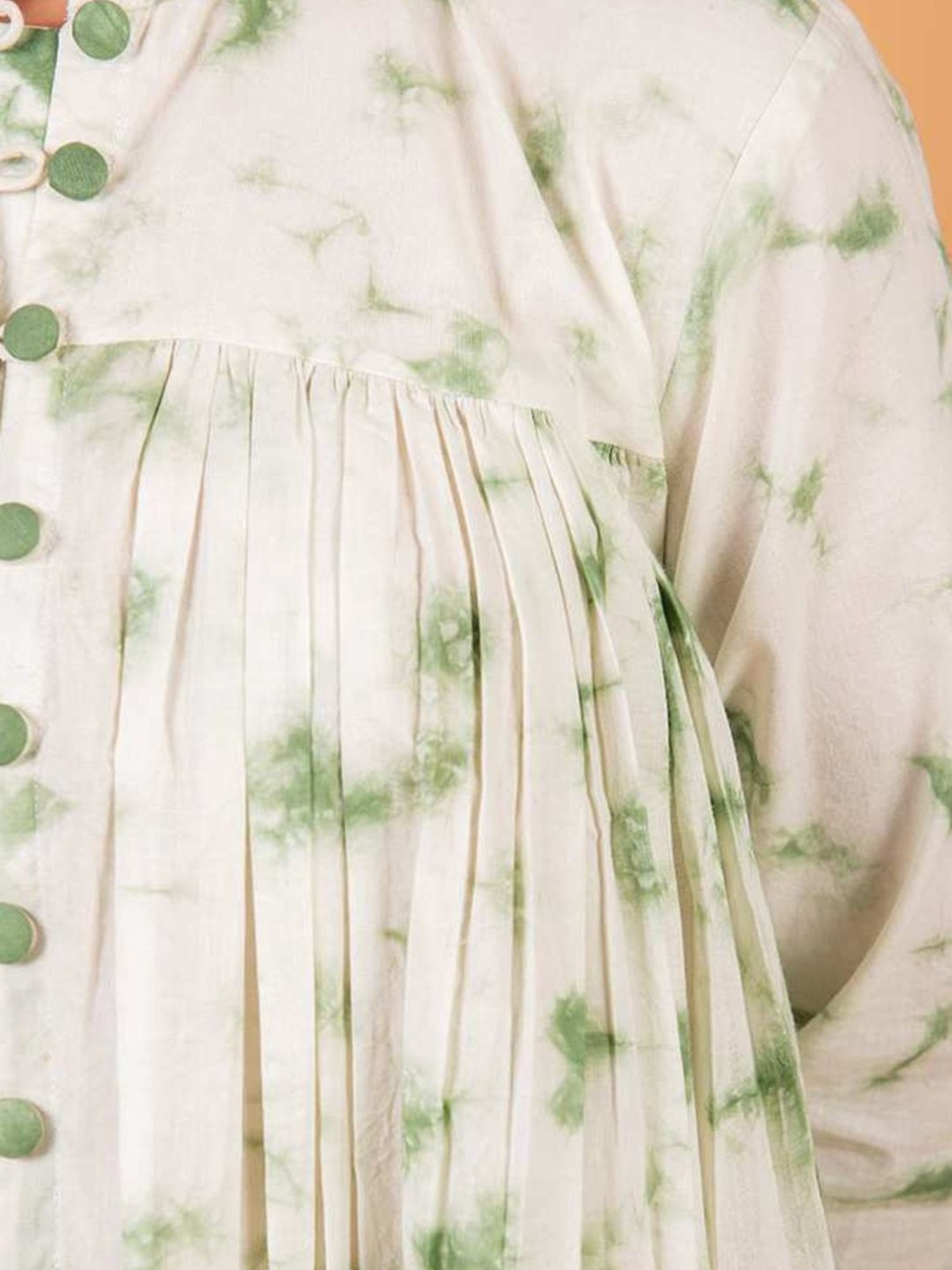 Priya Chaudhary Green 5th Avanue Cotton Kurtis