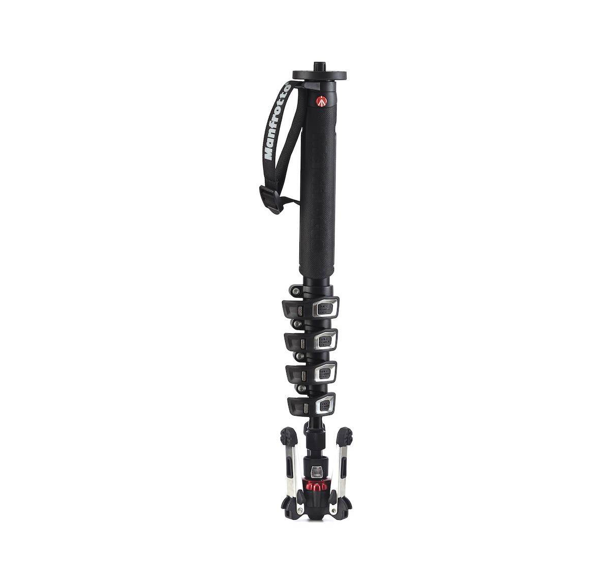 Manfrotto XPRO Monopod+ Aluminum Video Monopod, 5 Section #MVMXPROA5US