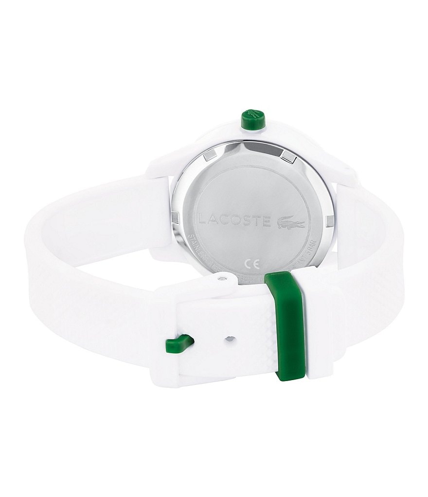 FAO Schwarz Sterling Silver Cross Pendant Necklace with Crystal Stone Accent