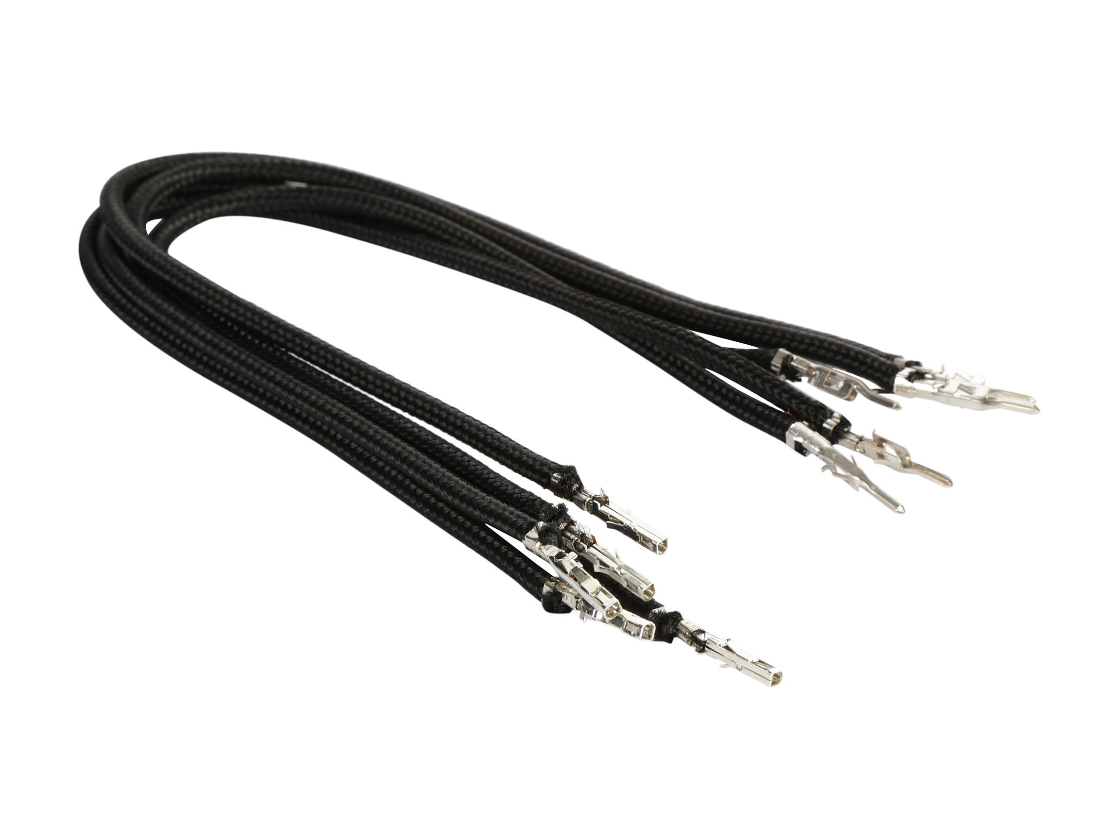 BitFenix BFX-ALC-20CMLW-RP 7.87 in. (20 cm) ALCHEMY 2.0 PSU CABLE, 5X 20CM - WHITE