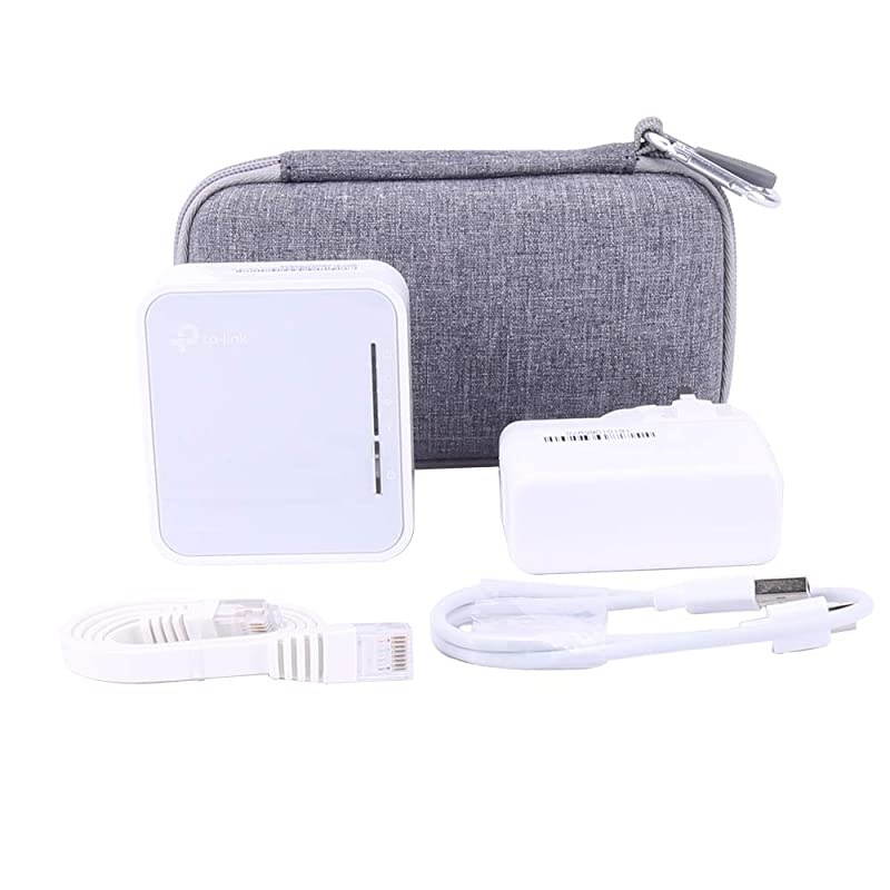 Hard Carrying Case for TPLink AC750 Wireless WiFi Travel Router TLWR902AC