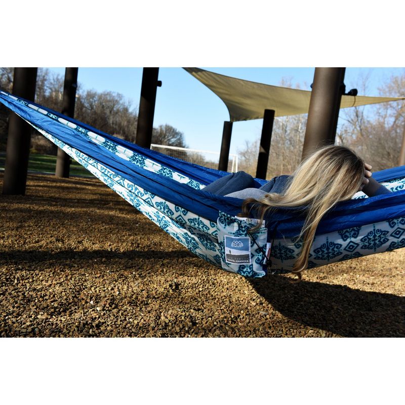 Kijaro Ultralight Hammock- Hallett Peak Gray Journey Print