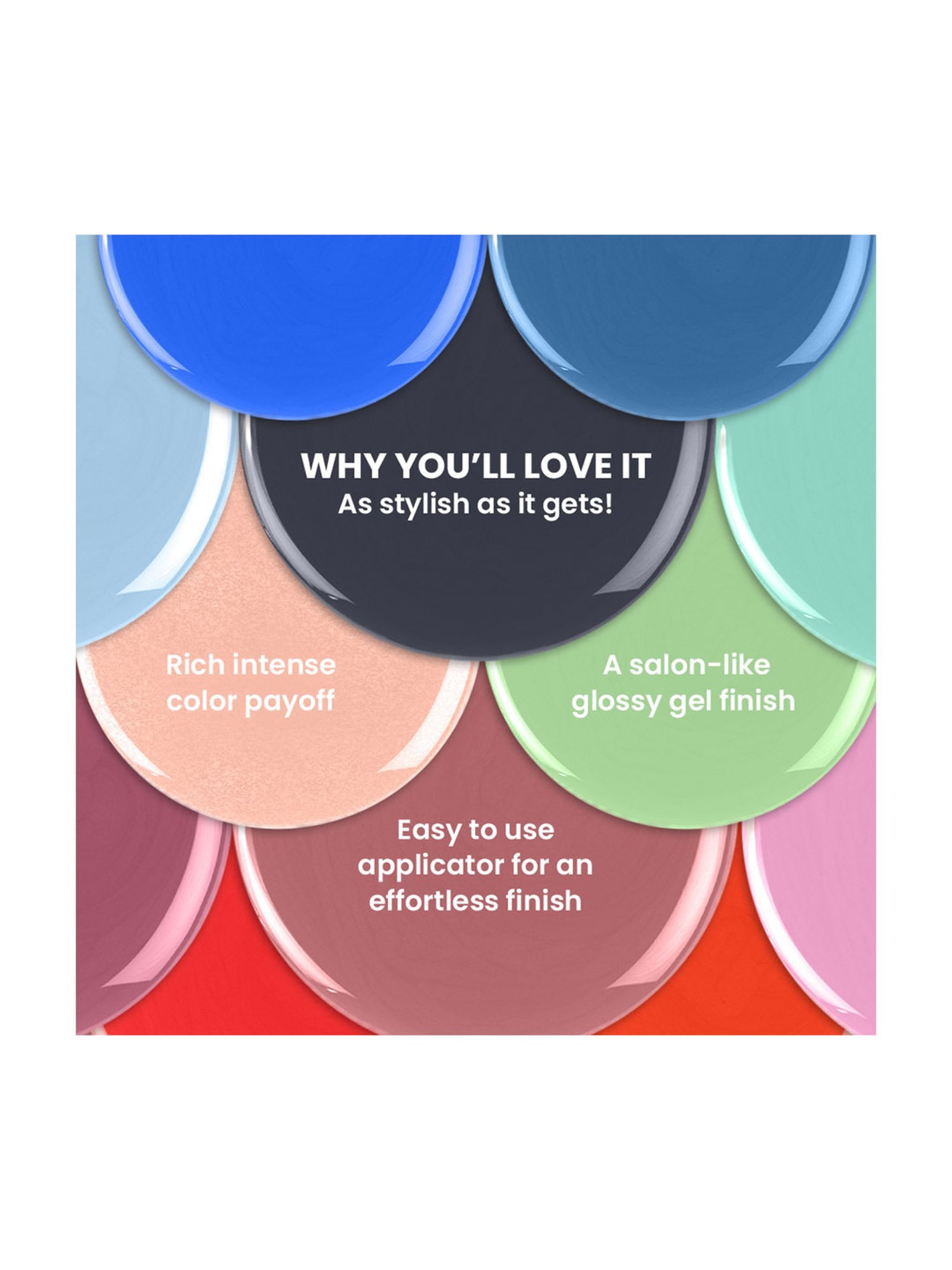 Lakme Absolute Gel Stylist Nail Color Perfect Pistachio - 12 gm