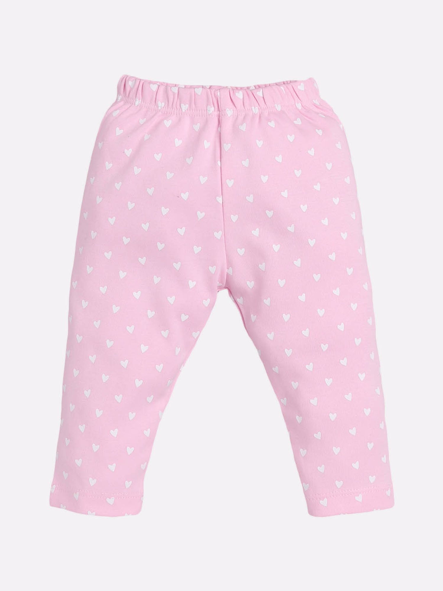 Baby Go Girls Blue & Pink Printed Top with Pyjamas