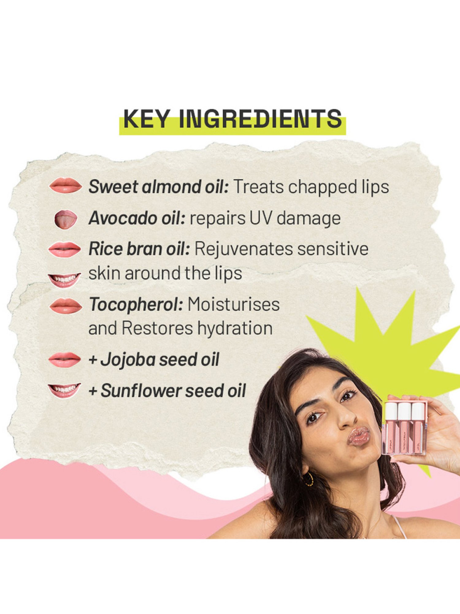 StarStruck By Sunny Leone Liquid Lip Color & Lip Liner Kiss Me Pink