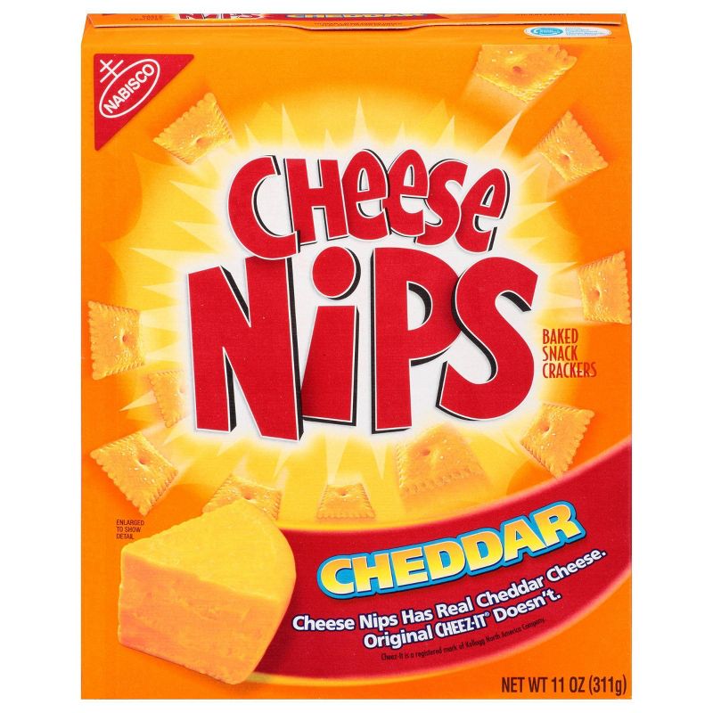 Cheese Nips Baked Cheddar Snacks - 11oz