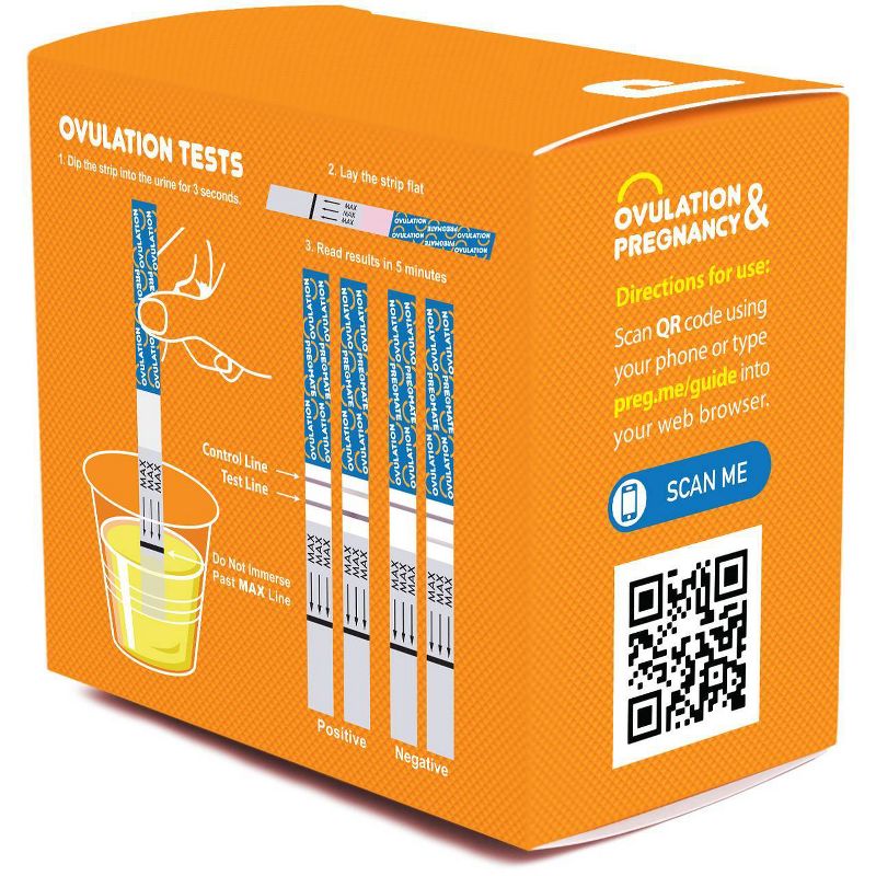 easy@Home 50 Ovulation Test Strips & 20 Pregnancy Test Strips Combo Kit