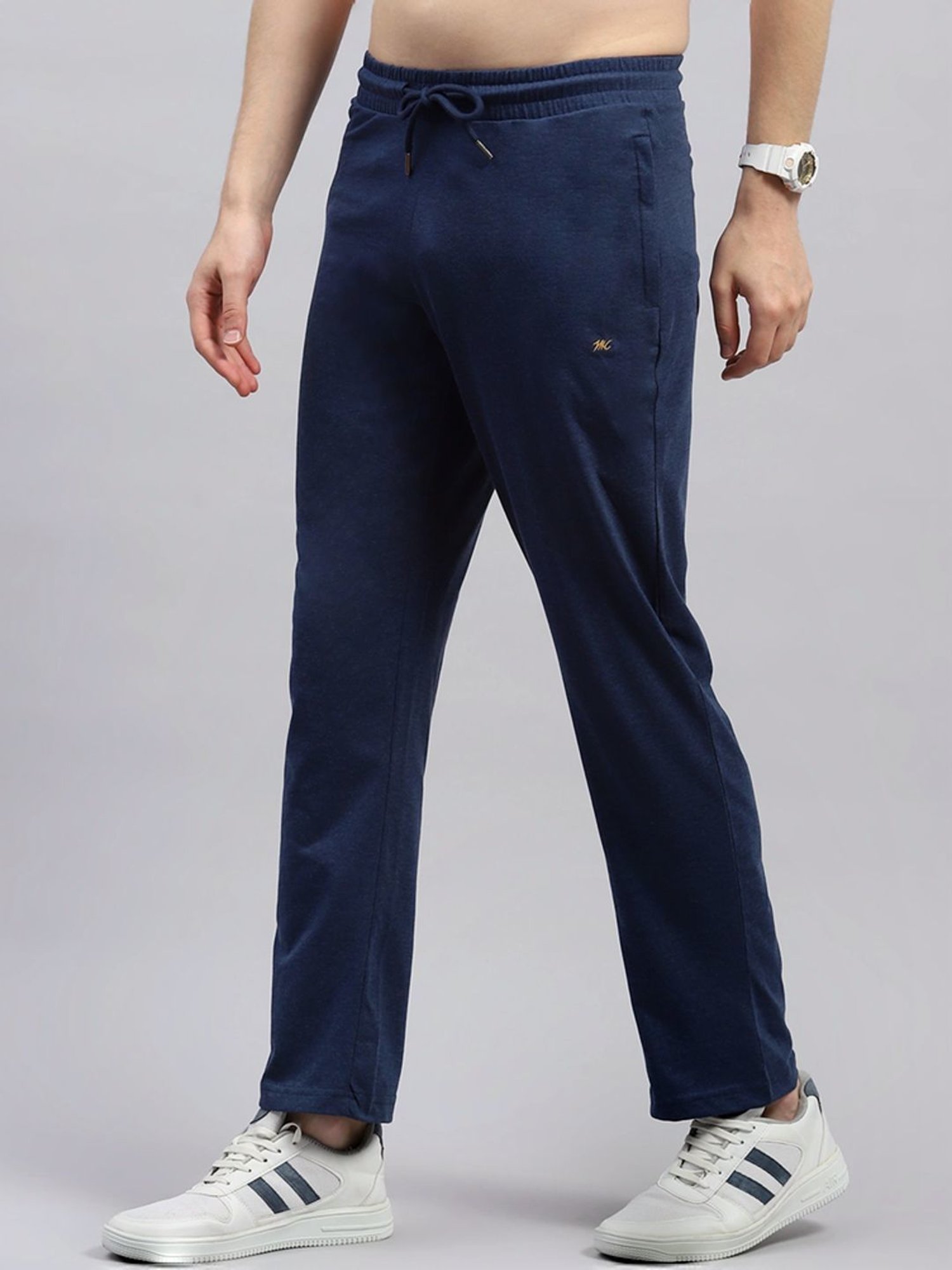 Monte Carlo Blue Regular Fit Printed Co-Ord Set