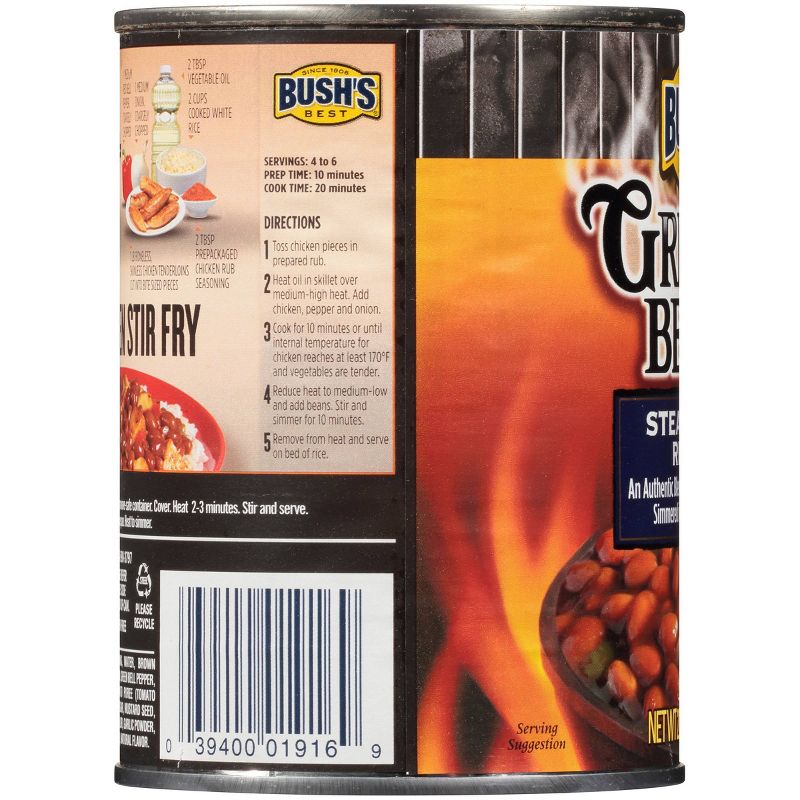 Bush's Steakhouse Recipe Grillin' Beans - 22oz