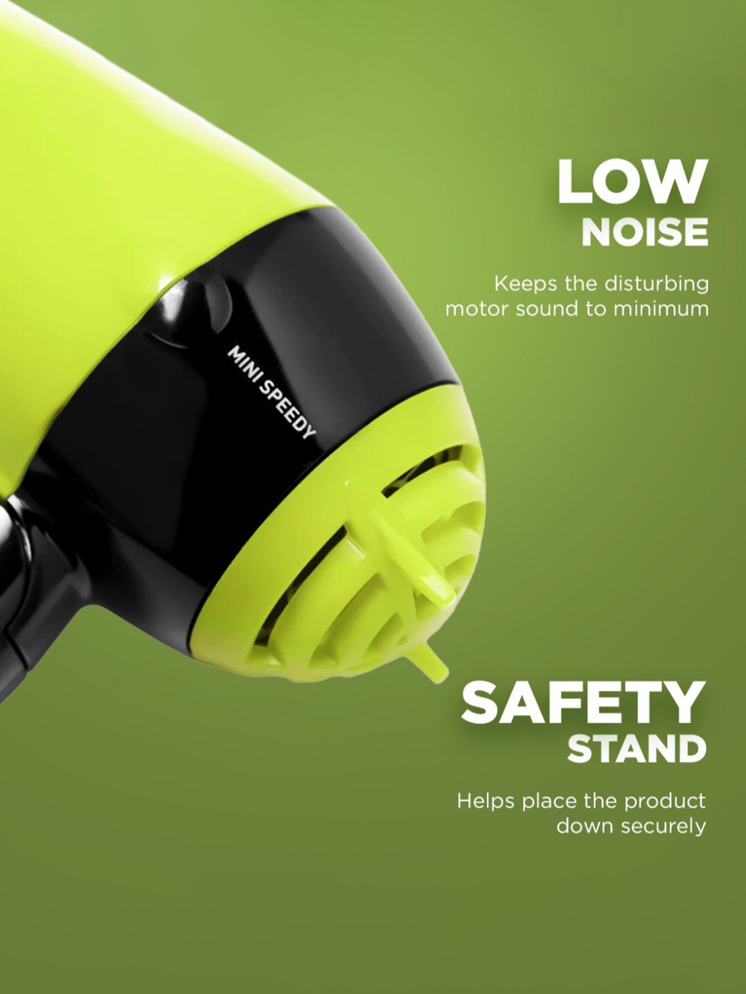 Ikonic Me Mini Speedy Hair Dryer - Green