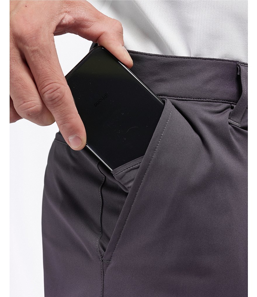 RHONE Slim-Fit Flat-Front Commuter Stretch Pants