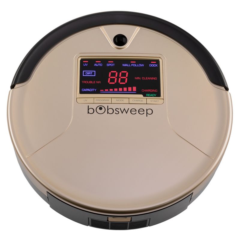 bObsweep PetHair Robot Vacuum Cleaner and Mop - Champagne