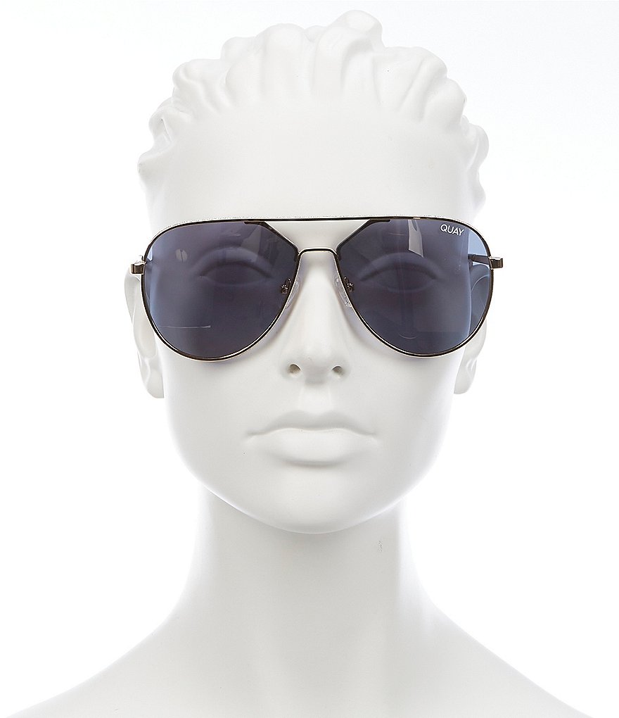 Quay Australia Hold Please Aviator Sunglasses