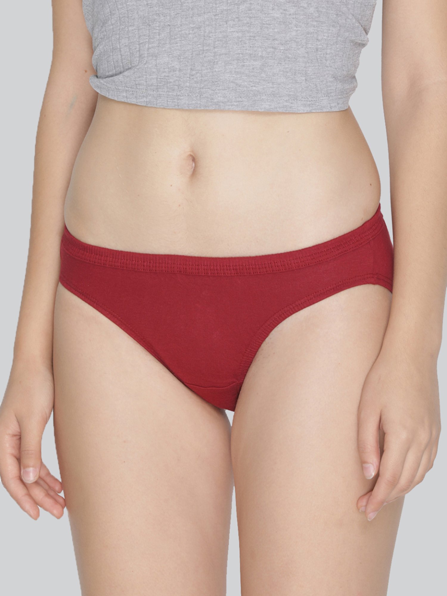 Lyra Assorted Color Cotton Bikini Panties - Pack Of 10