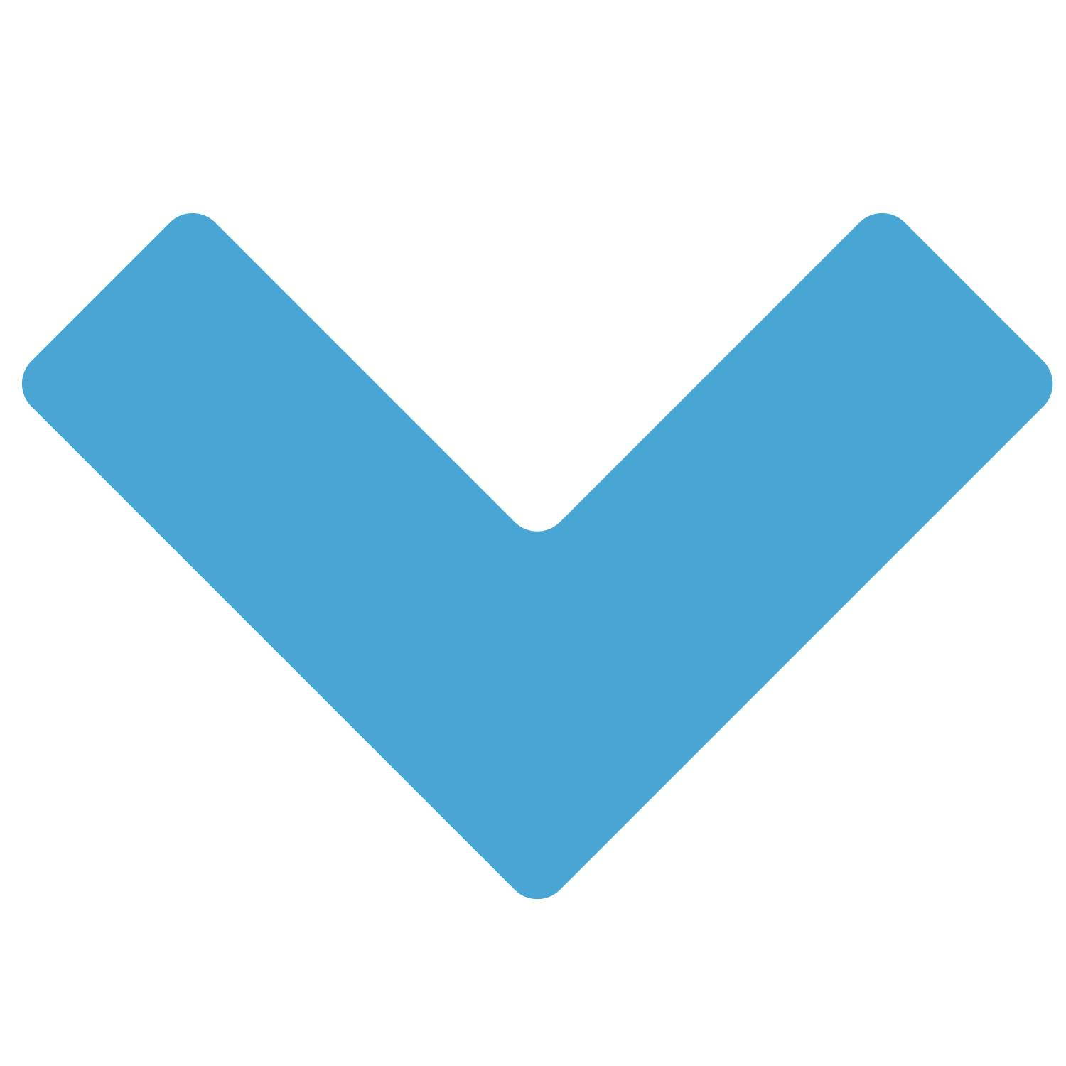 LiteMark 6 Inch Purple Removable Angle Decals - Pack of 20