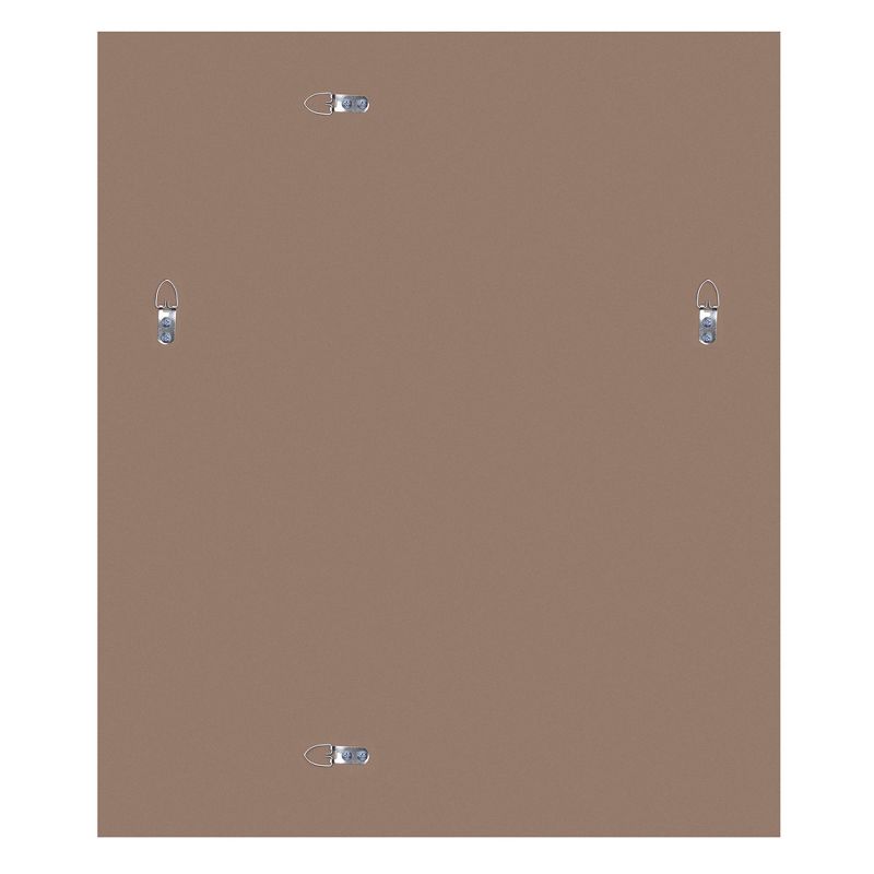 16"x20" Textured Wall or Leaner Mirror Gray- Gallery Solutions