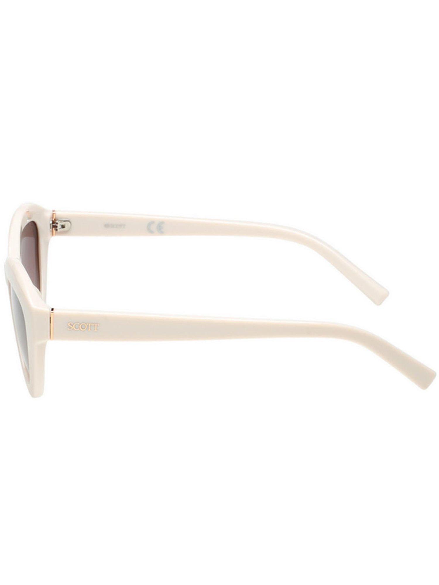 SCOTT Brown Cat Eye UV Protection Sunglasses for Women