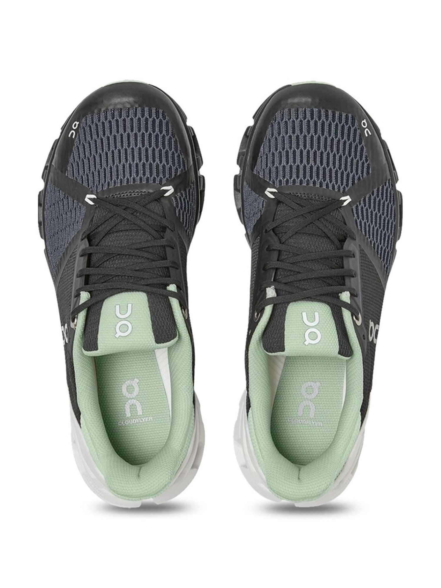 On Women's Cloudflyer 3 Black & White Running Shoes