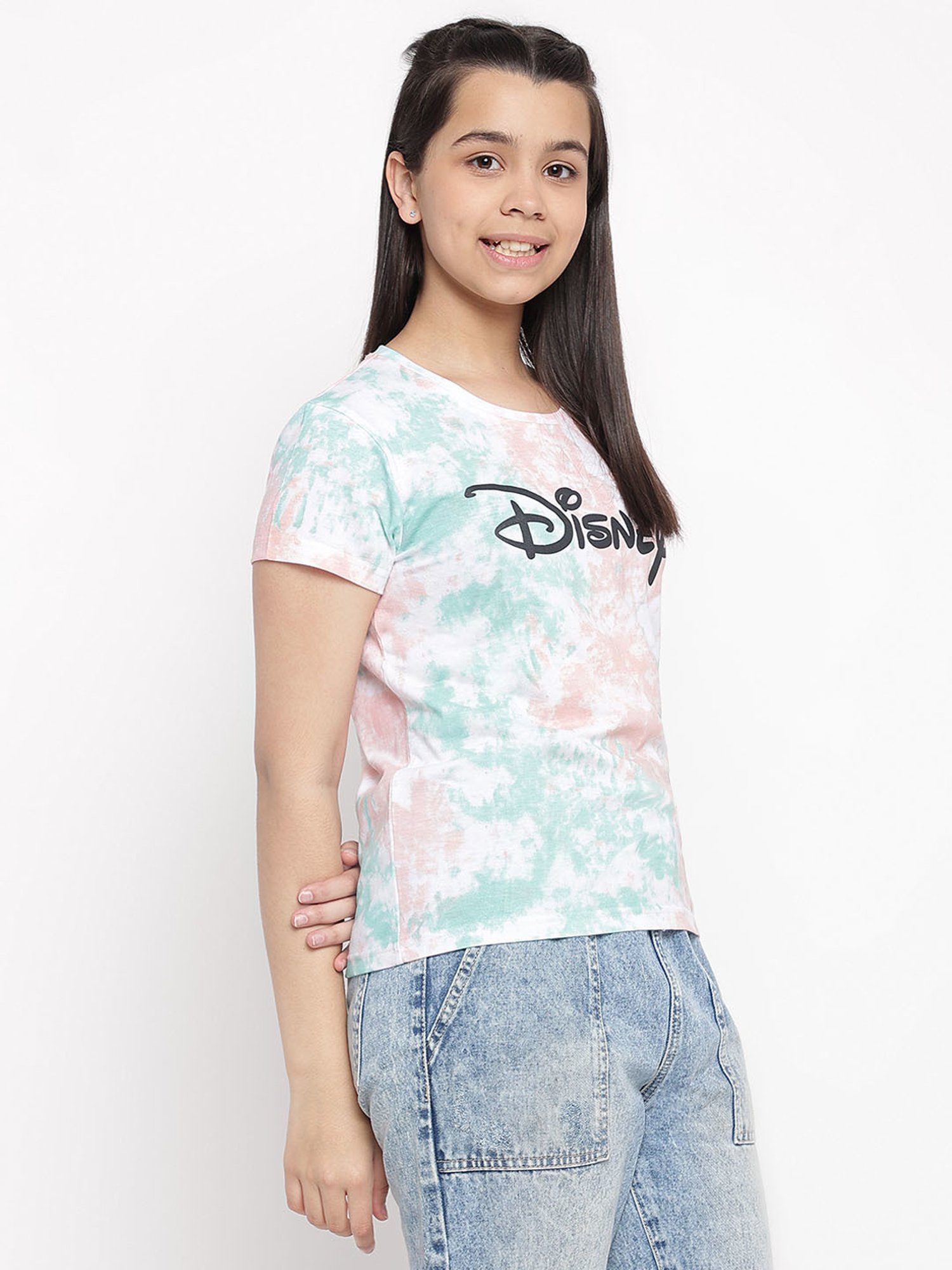 Lil Tomatoes Kids Multicolor Tie Dye Top