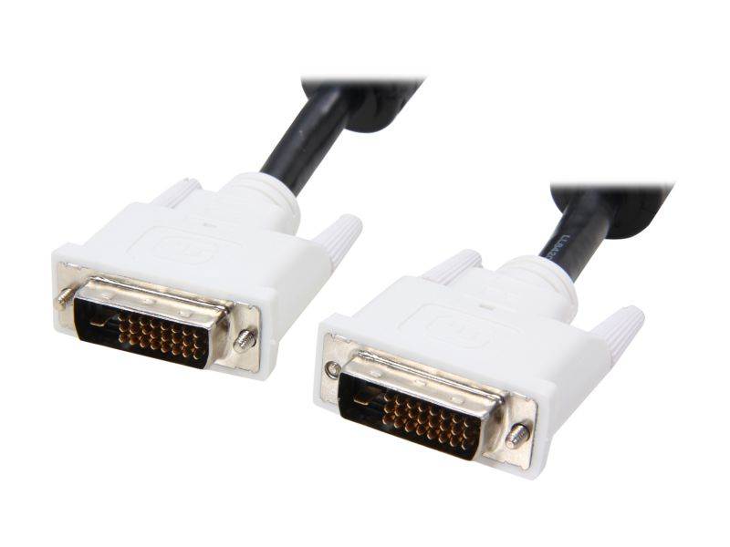DAT 7321D Black Male to Male One DVI-D to DVI-D Single Link Cable