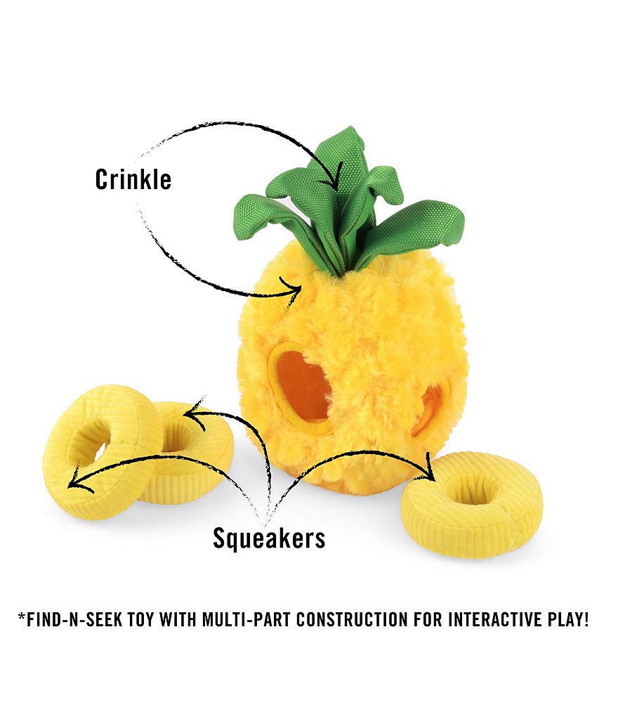 PLAY Pet Lifestyle and You Tropical Paradise Toy Set, 5-Piece Plush Dog Toys