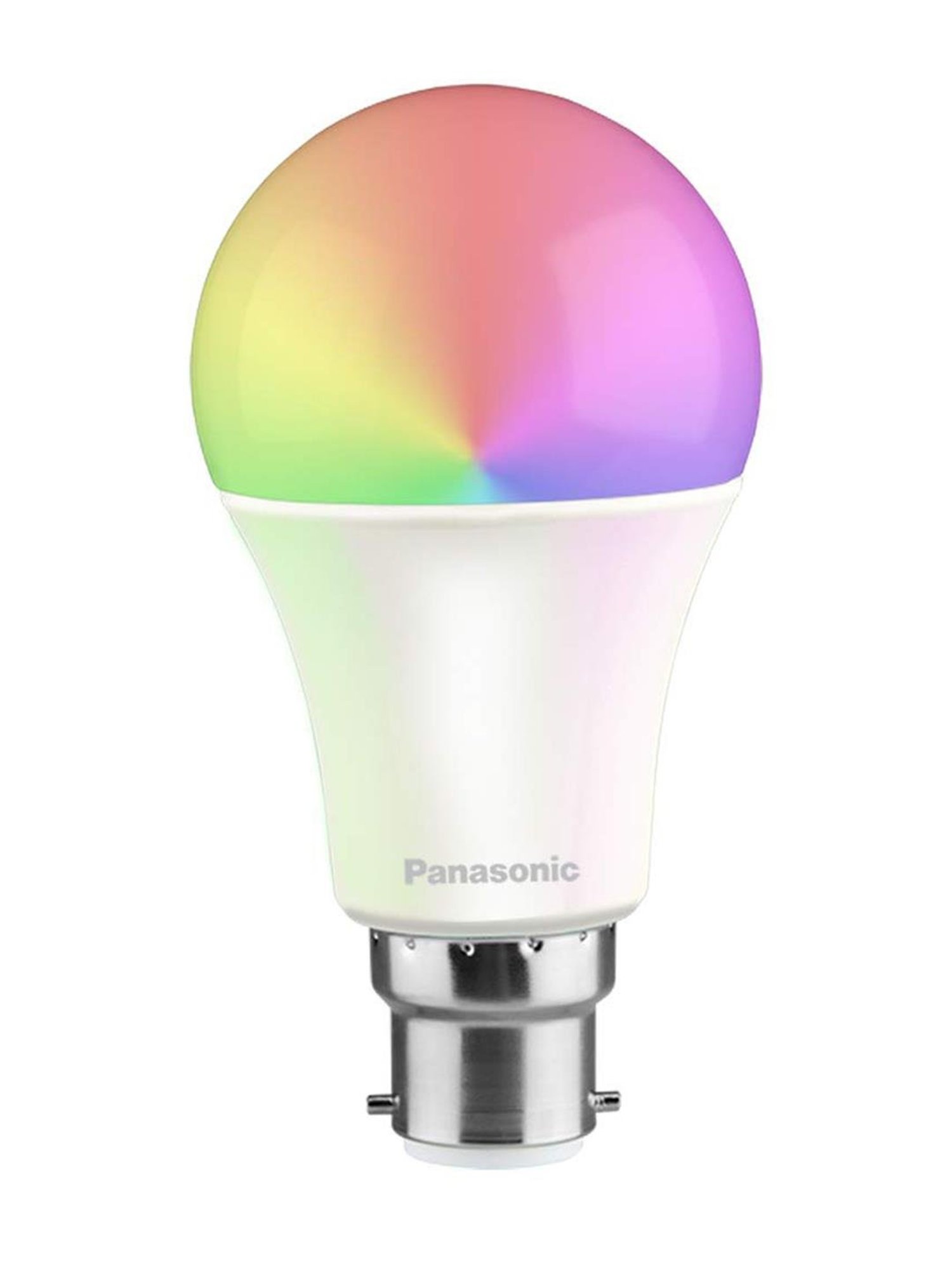 Panasonic B22 PBUM11070 7W Smart LED RGB Bulb With Remote (White)
