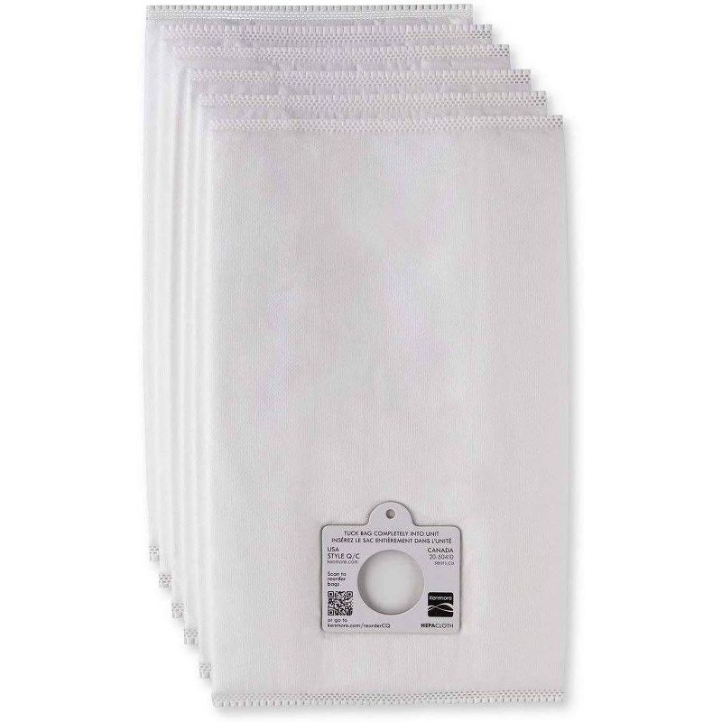 6-Pack Canister HEPA Cloth Bags (Type-Q/C) - Kenmore