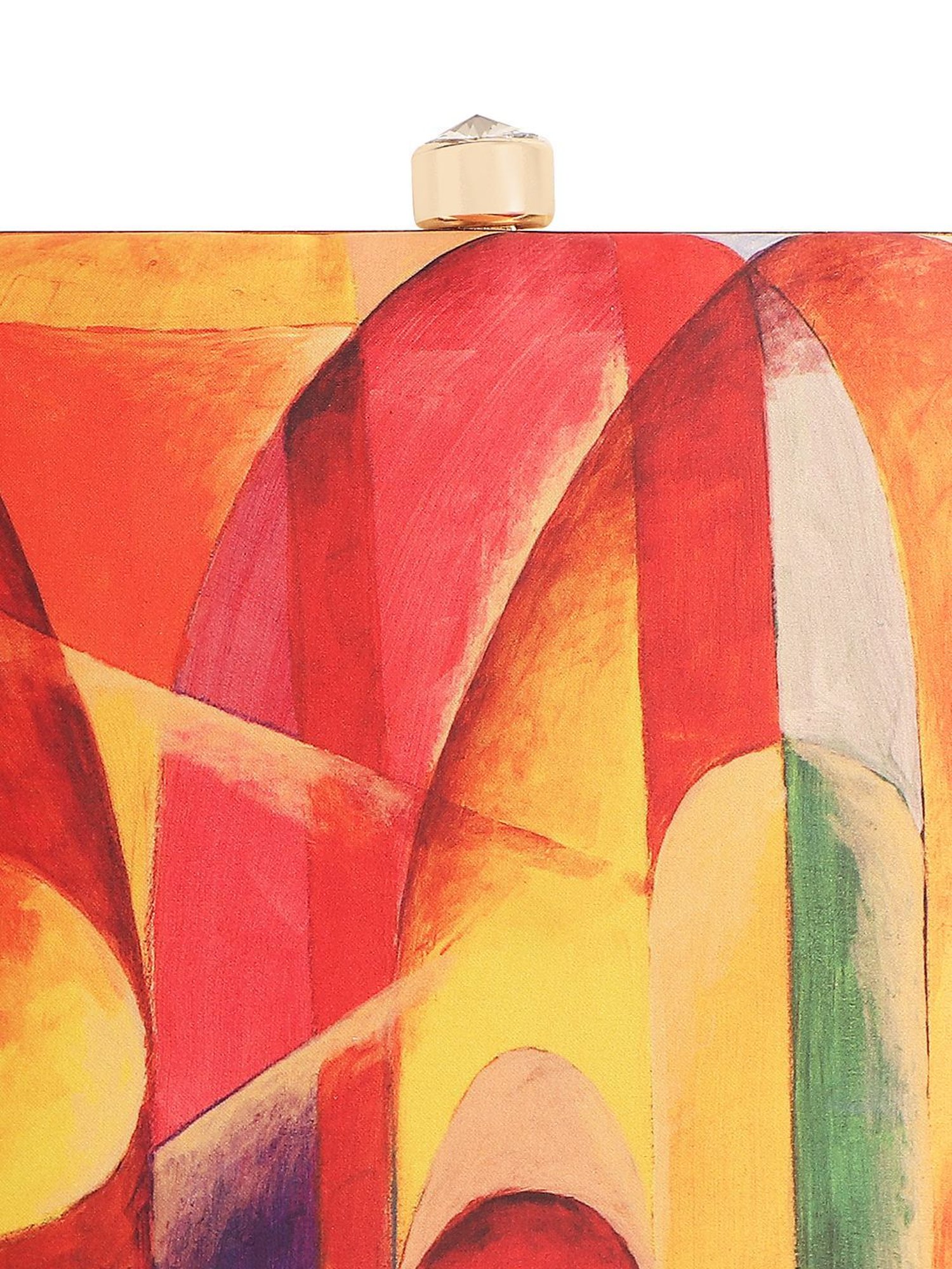 Horra Multicolor Embellished Clutch