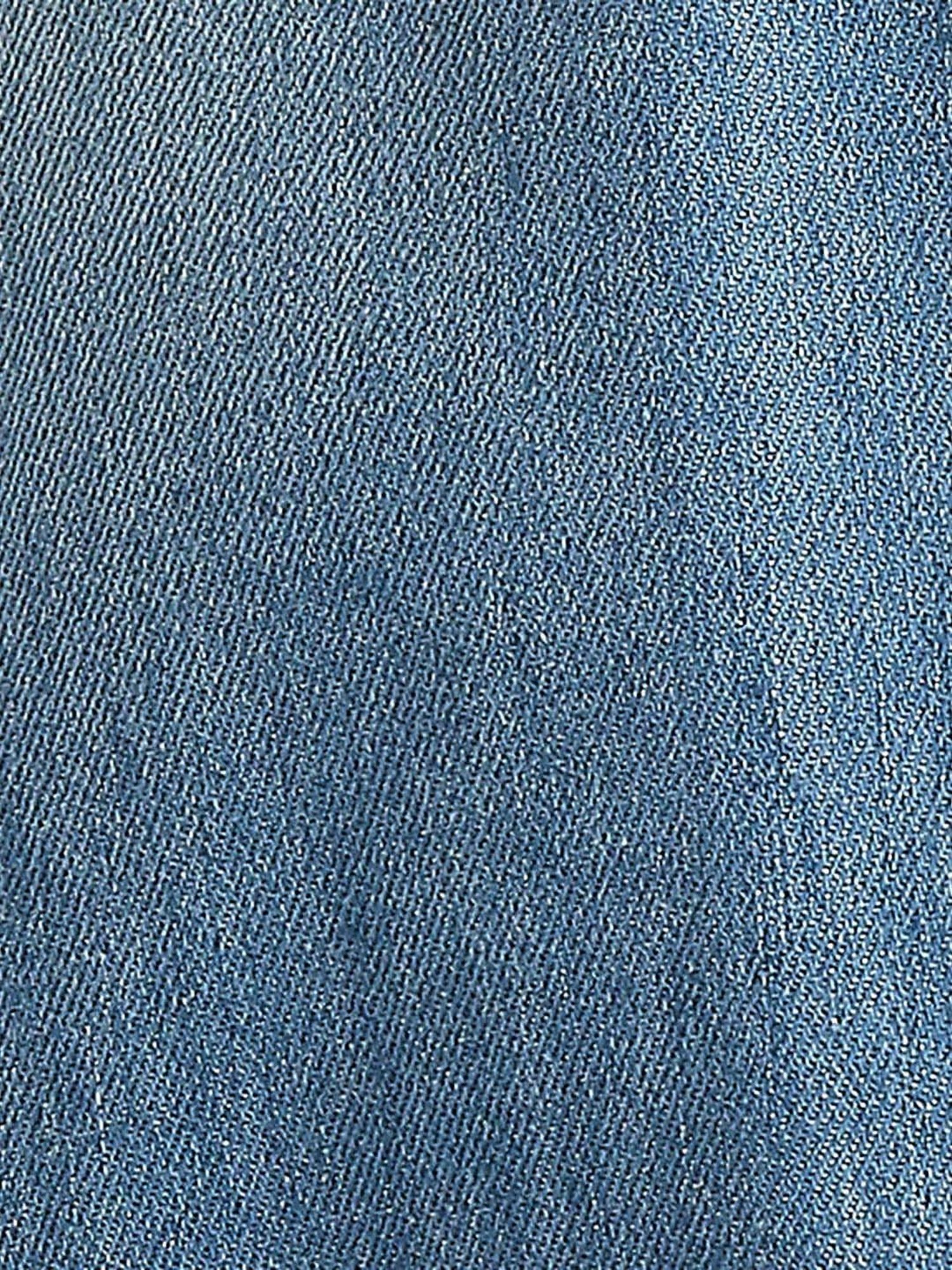 Pepe Jeans Blue Cotton High Rise Flared Jeans